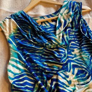 Patterned dress tank